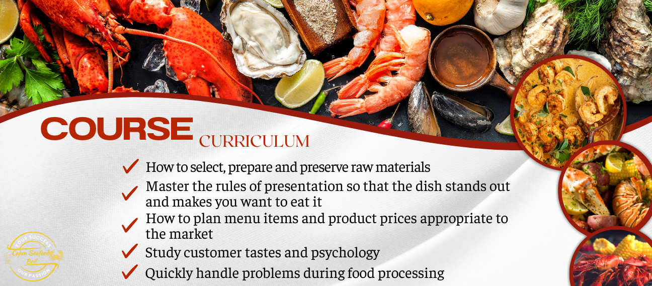 Seafood Restaurant Menu Processing Training